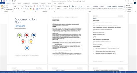 Software Documentation Template Word