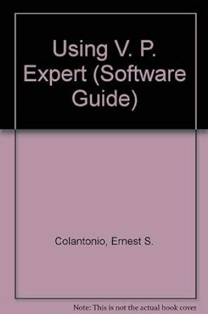 Software Guide Using Vp-expert Doc