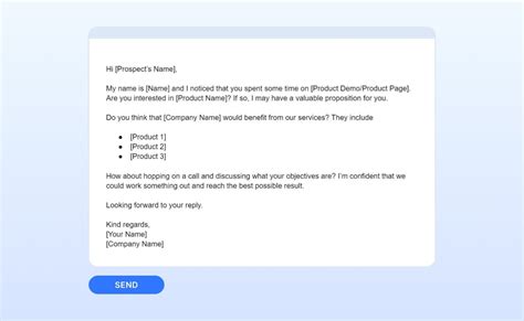 Software Sales Email Template