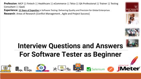 Software Tester Interview Questions Answers PDF