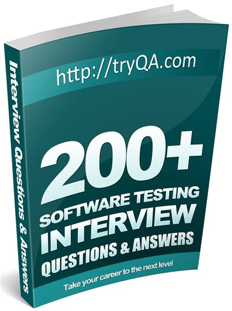 Software Testing Interview Questions And Answers Pdf Free Download Kindle Editon