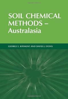 Soil Chemical Methods  Australasia Reader