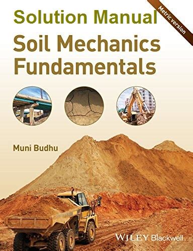 Soil Mechanics Fundamentals Solutions Manual Epub