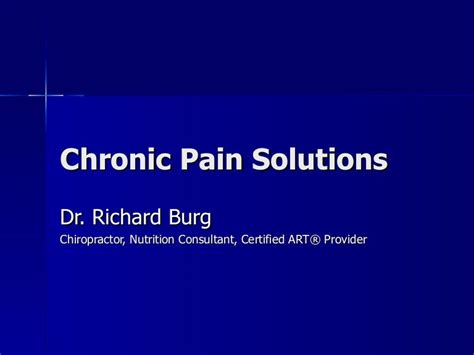 Solacan: The Ultimate Solution for Chronic Pain