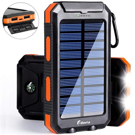 Solar Battery Charger Power Portable Reader