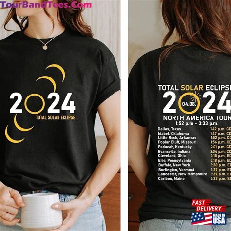 Solar Eclipse 2024 T-Shirt: A Unique Souvenir for an Extraordinary Event