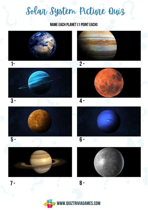 Solar System Answers PDF