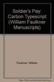 Soldier s Pay Carbon Typescript William Faulkner Manuscripts PDF