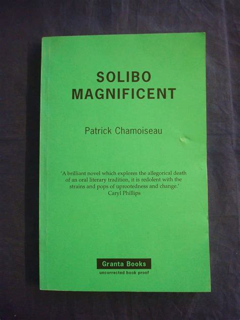 Solibo Magnificent Epub