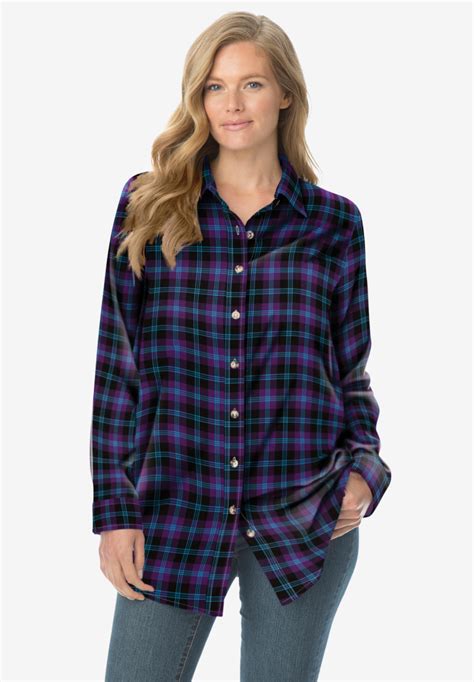 Solid Color Women's Flannel Shirts: A Timeless and Versatile Wardrobe Staple