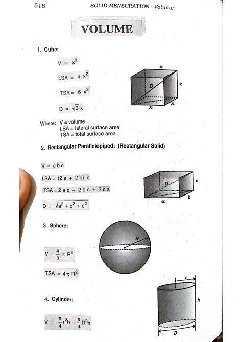 Solid Mensuration Problems With Solutions Pdf PDF