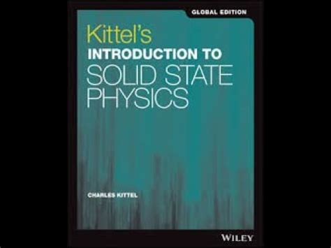 Solid Physics Students Manual Solution Kittle Kindle Editon