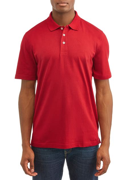 Solid Polo Shirts: