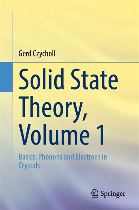 Solid State Theory Ebook Doc