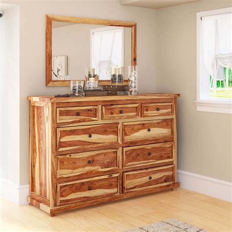 Solid hardwood dressers: