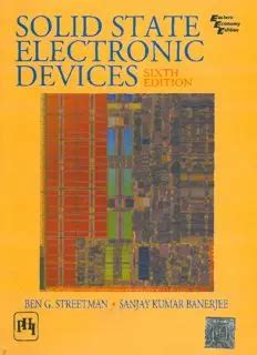 Solid.State.Electronic.Devices.6th.Edition Ebook PDF