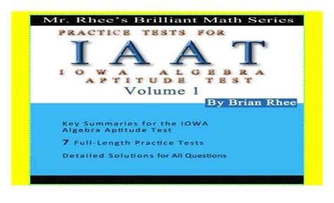Solomon Academys IAAT Practice Tests Reader