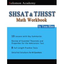 Solomon Academys SHSAT TJHSST Workbook Reader