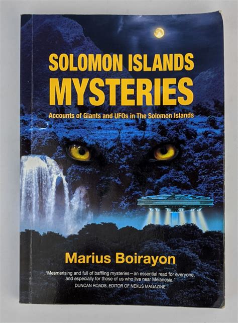 Solomon Islands Mysteries: Accounts of Giants and UFOs in the Solomon Islands Doc