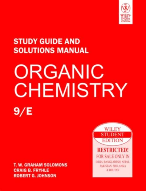 Solomons Organic Chemistry 9th Edition Solutions Manual Pdf Kindle Editon