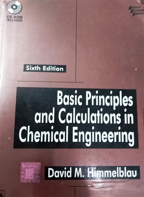 Solution Basic Principles 6th Edittion Himmelblau Epub