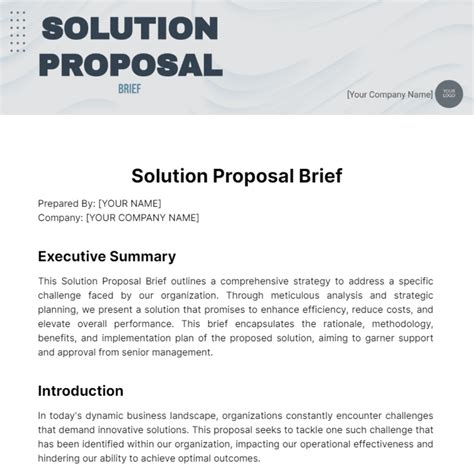 Solution Brief Doc