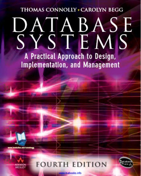 Solution Database Systems Connolly 4th Ebook Reader