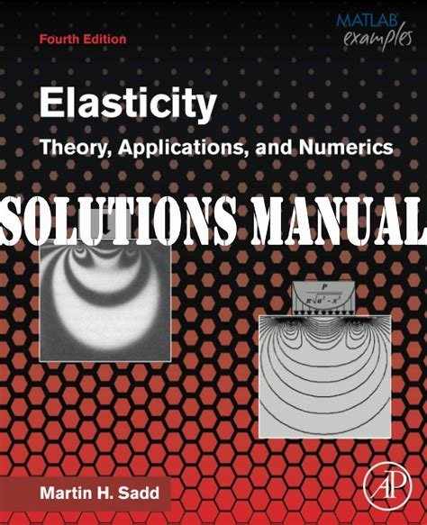 Solution Elasticity Martin H Sadd Epub