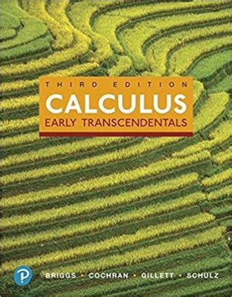 Solution For Calculus Early Transcendentals Briggs Reader