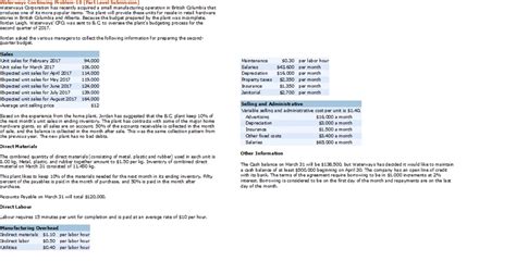 Solution For Waterways Continuing Problem 10 Reader