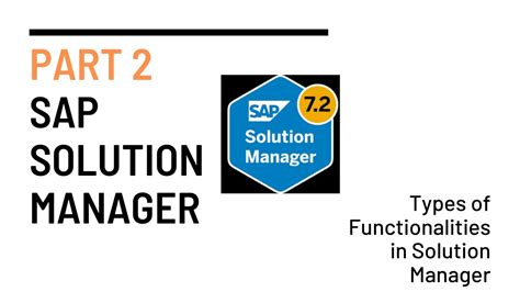 Solution Manager What Is It Can Do For Your PDF