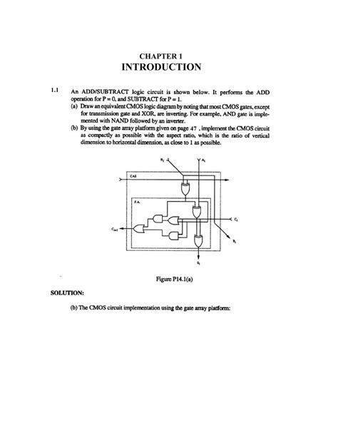 Solution Manual Cmos Digital Integrated Circuit Reader