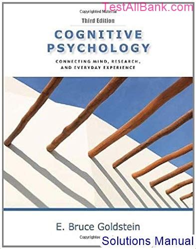 Solution Manual Cognitive Psychology Ebook Doc