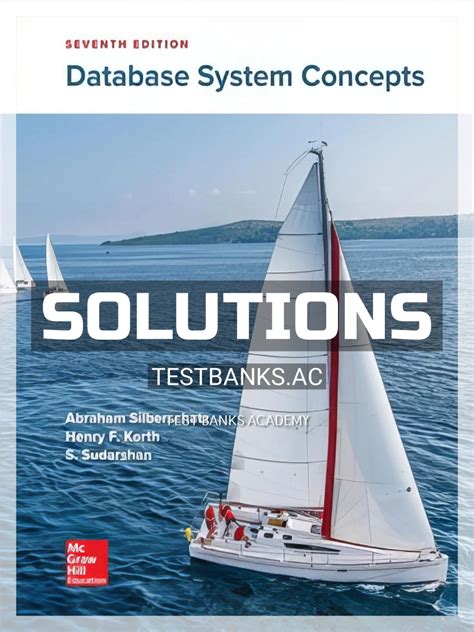 Solution Manual For Abraham Silberschatz Database System Concepts Epub