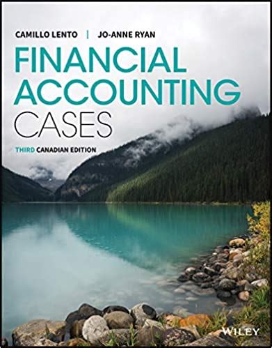 Solution Manual For Accounting Cases And Concepts By Lento Ryan Doc