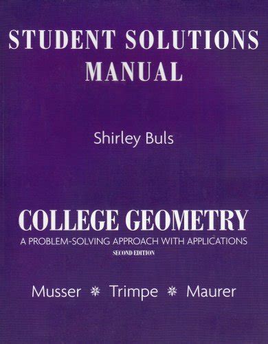 Solution Manual For College Geometry Musser Epub