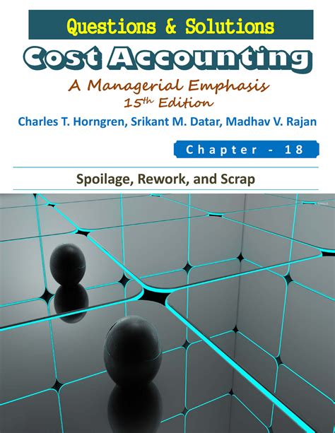 Solution Manual For Cost Accounting Epub