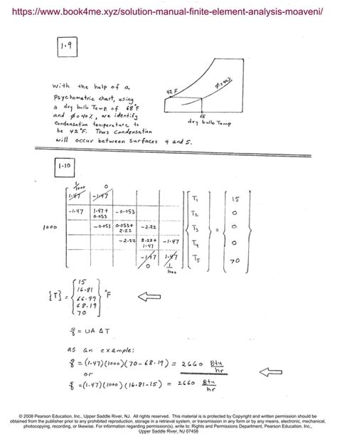 Solution Manual For Finite Element Analysis Moaveni Reader