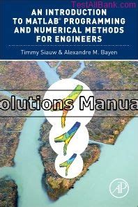 Solution Manual For Introduction To Matlab Engineers Kindle Editon