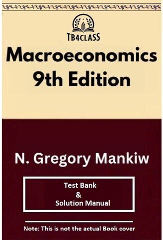 Solution Manual Mankiw PDF