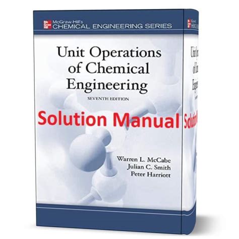 Solution Manual Mccabe 4th Edition Unit Operations PDF