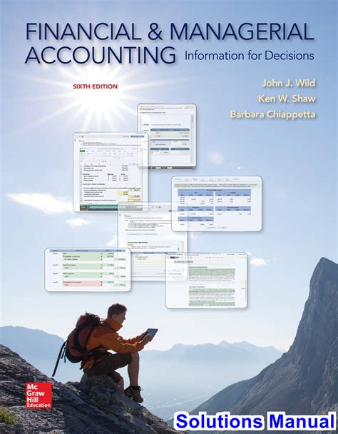 Solution Manual Of Financial Managerial Accounting 13 Edition Epub