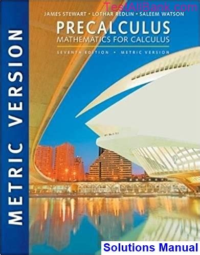 Solution Manual Precalculus James Stewart PDF