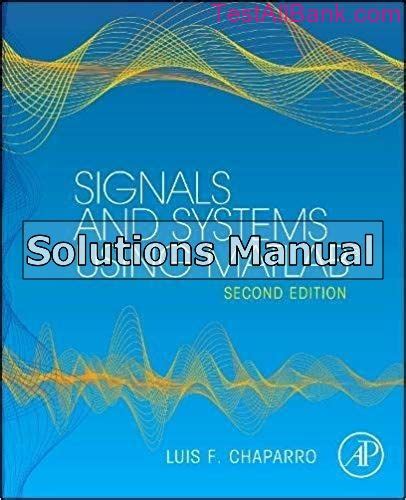 Solution Manual Signals Systems Using Matlab PDF