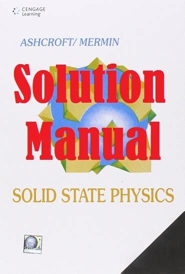 Solution Manual Solid State Physics Ashcroft Download PDF