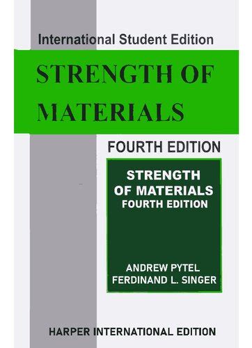 Solution Manual Strength Of Materials 4th Ed By Singer And Pytel Epub