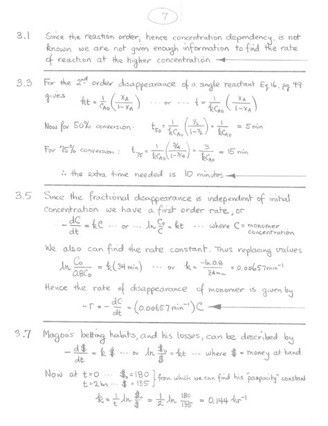 Solution Manual To Chemical Reaction Engineering By Octave PDF