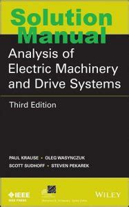 Solution Of Analysis Of Electric Machinery Krause Ebook Reader