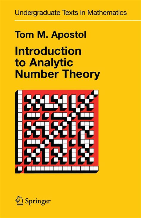 Solution Problems Analytic Number Theory Tom Apostol PDF