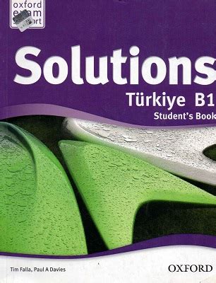 Solution Turkiye B1 Teacher PDF